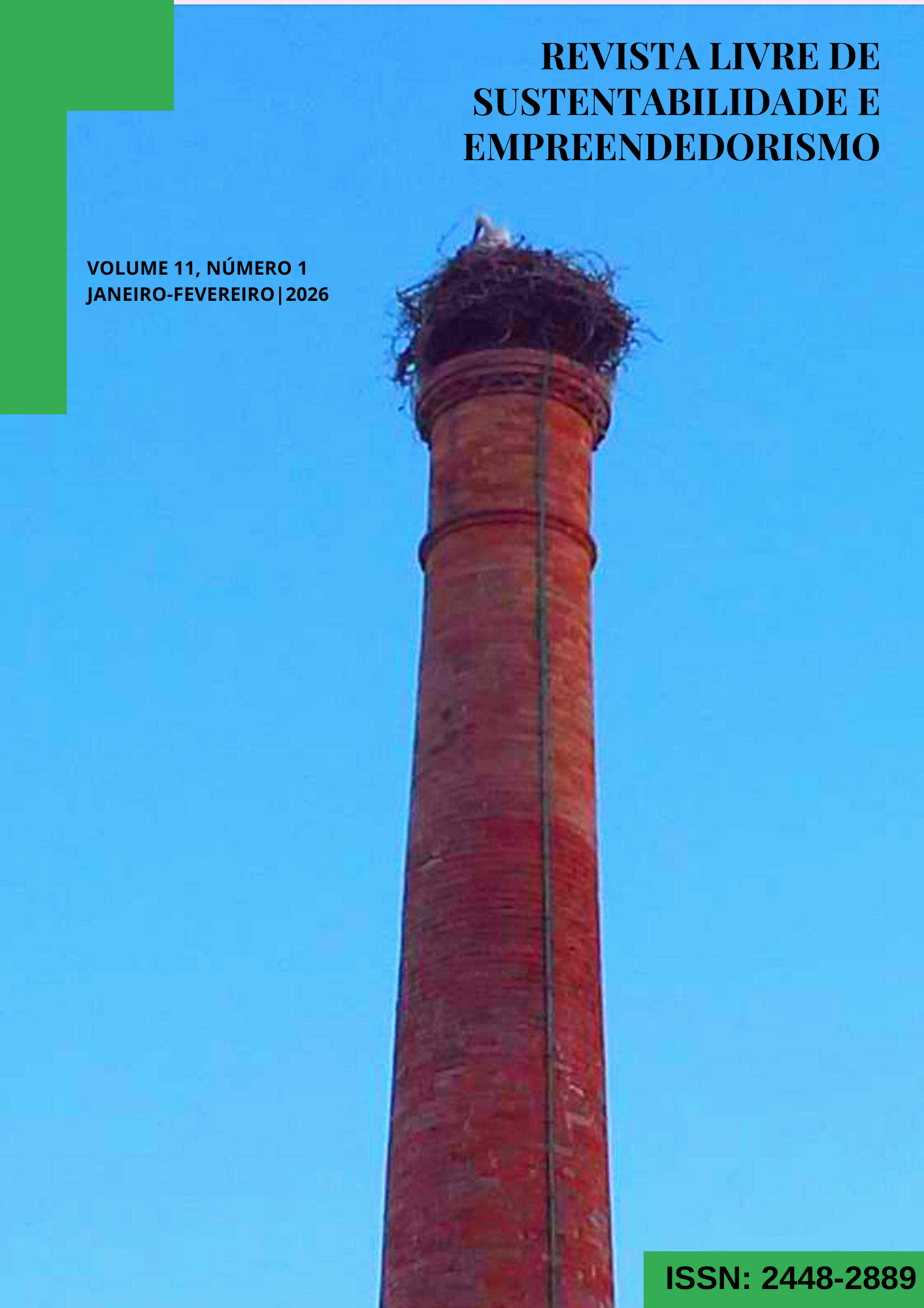 					Visualizar v. 11 n. 1 (2026): REVISTA LIVRE DE SUSTENTABILIDADE E EMPREENDEDORISMO
				